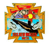 uss-new-mexico custom lapel pin