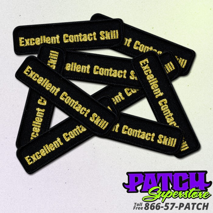 Martial Arts Skill Patches