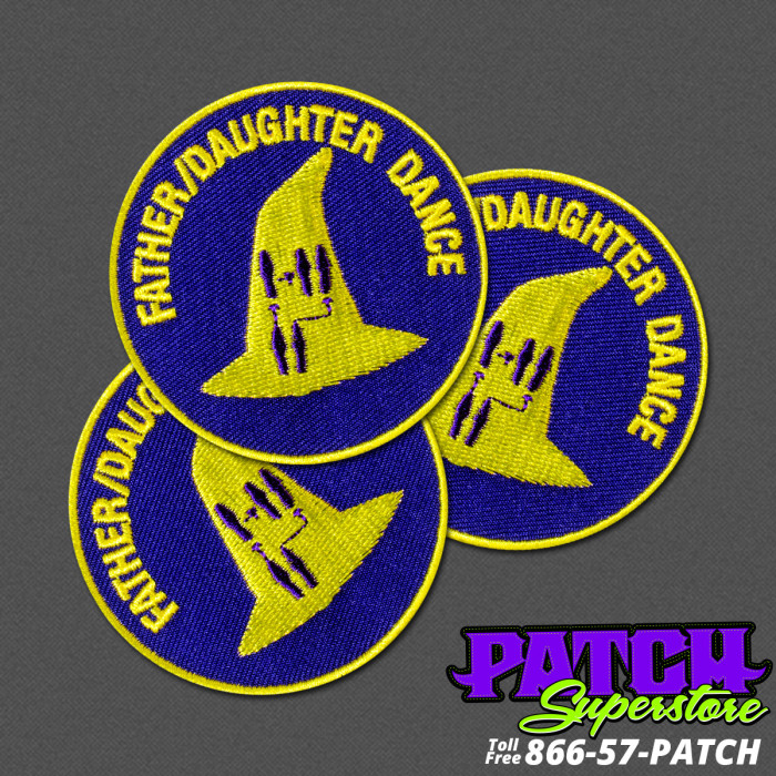 Girl-Scouts-Father-Daughter-Dance-Purple-Yellow-Patch