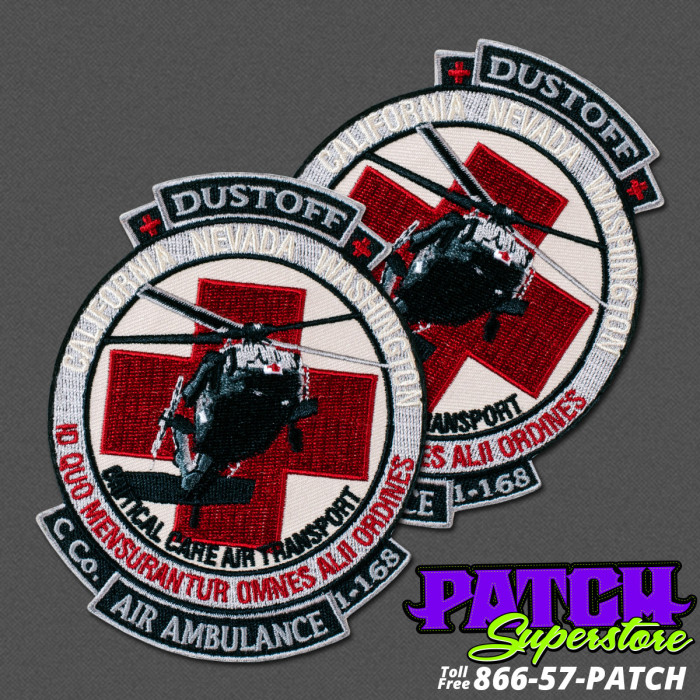 Military-Dustoff-Air-Ambulance-Critical-Care-Transport-Patch