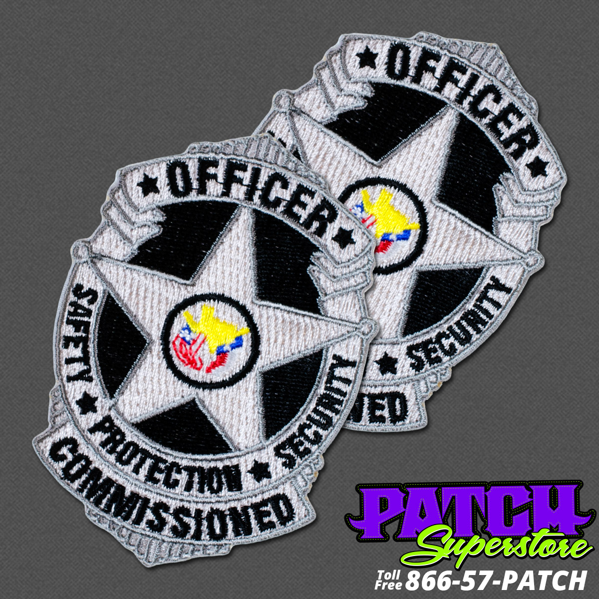 Custom Commissioned Officer Patches - PatchSuperstore