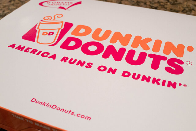 food and beverage slogans dunkin donuts america runs on dunkin