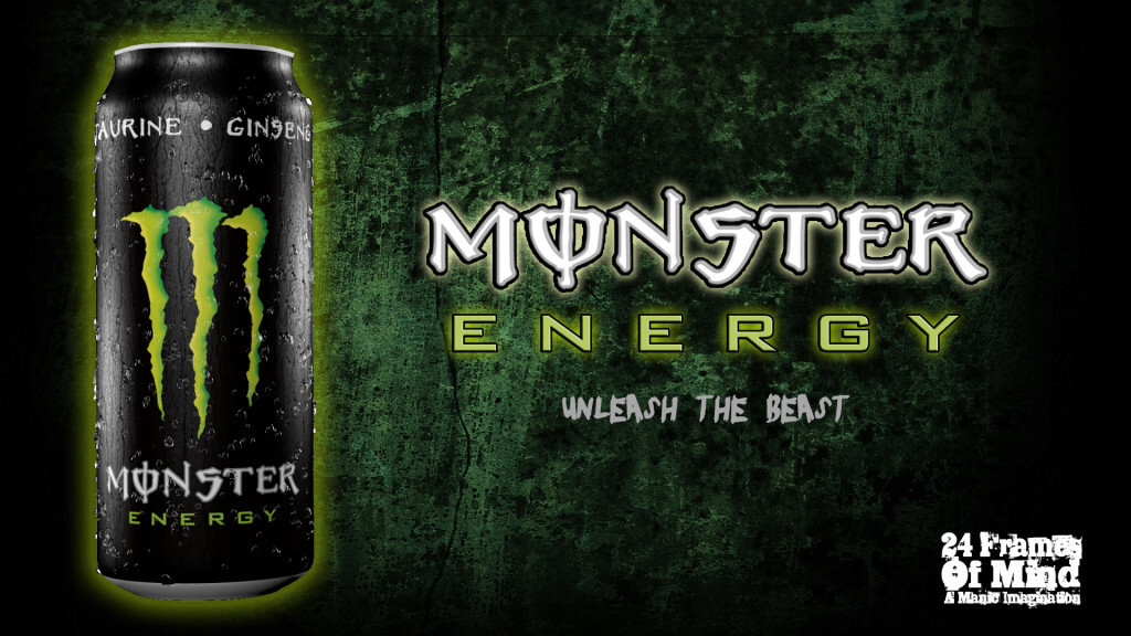 food and beverage slogans monster energy unleash the beast 