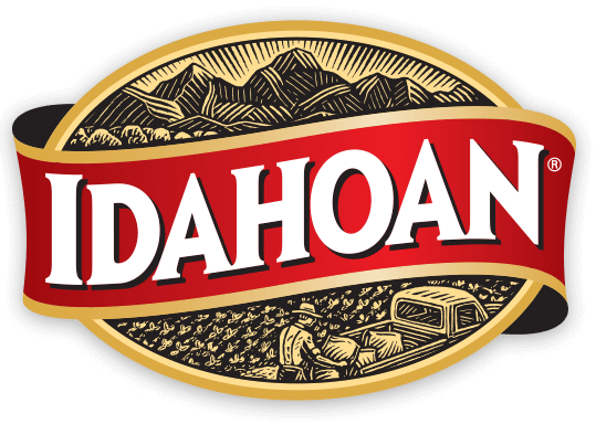 food and beverage slogans idahoan logo